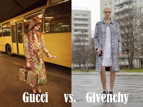 givenchy vs gucci|what does gucci mean.